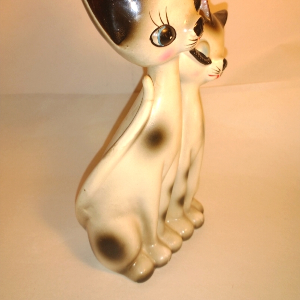 Mid Century Vintage Siamese Kittens. Rare". - Picture 5 of 5
